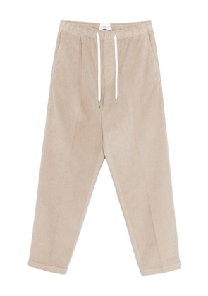 Cellar Door drawstring-waist corduroy trousers - Neutrals
