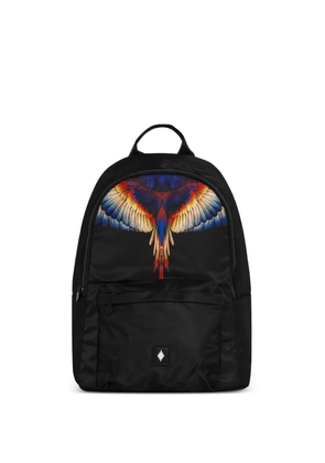 COUNTY OF MILAN wings-print backpack - Black