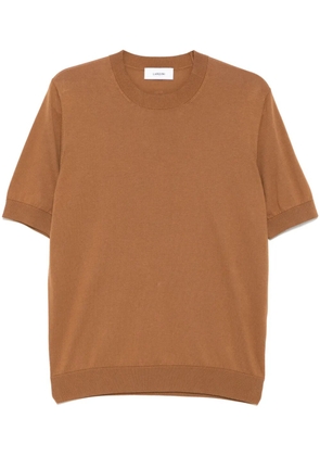 Lardini cotton T-shirt - Brown