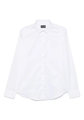 Emporio Armani poplin shirt - White