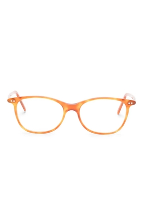 Lunor round-shape frame glasses - Orange