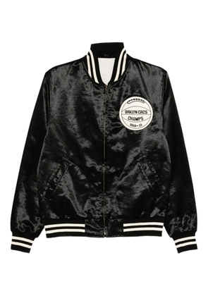the brooklyn circus Varsity bomber jacket - Black