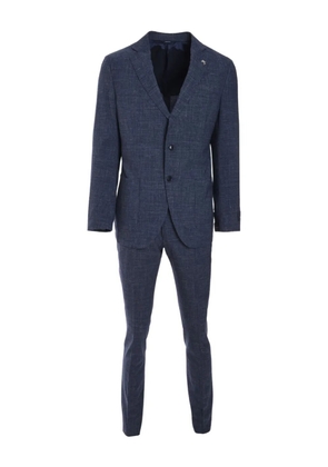 Tombolini single-breasted suit - Blue