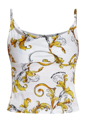 Versace Jeans Couture Barocco-print top - White