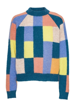 Henrik Vibskov brushed-finish sweater - Blue