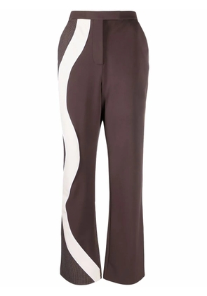 Ahluwalia Expression tailored trousers - Brown