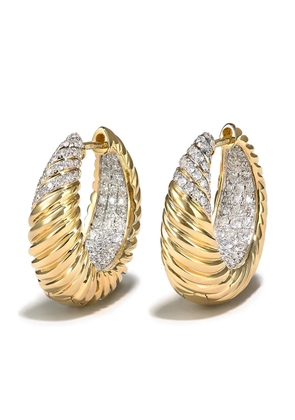 Yvonne Léon 18K yellow gold hoop earrings