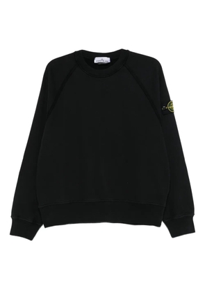 Stone Island Compass-motif sweatshirt - Black