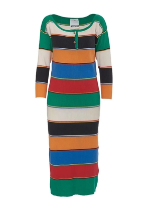 Moschino Pre-Owned 1990 knitted dress - Neutrals