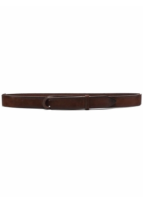 Orciani Bull no buckle belt - Brown