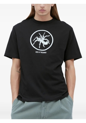 ICE & TECHNO Spider T-shirt - Black