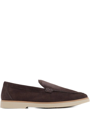 Magnanni Beignet suede loafers - Brown