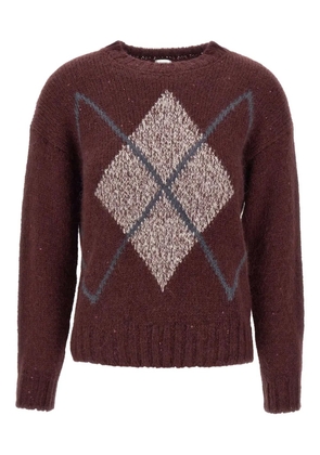 Eleventy sequin-embellished sweater - Red