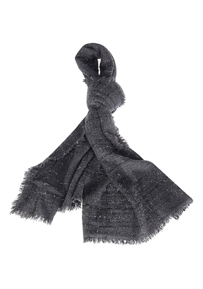 Faliero Sarti Adrienne fringed scarf - Grey