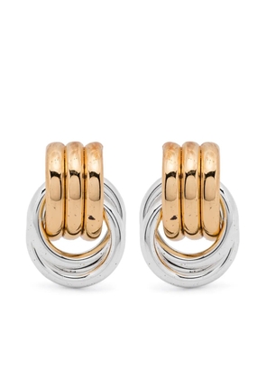 Heaven Mayhem Double Knot earrings - Gold
