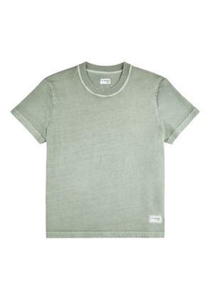 Fay Archive ribbed T-Shirt - Green
