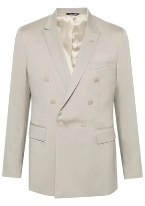 ERALDO double-breasted blazer - Neutrals