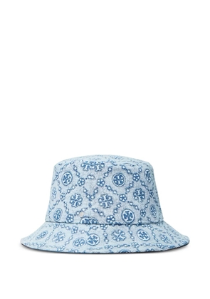 Tory Burch Double T bucket hat - Blue