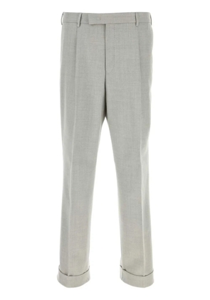 PT Torino mélange-effect trousers - Grey