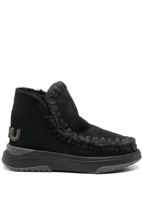 Mou Eskimo shearling-lined boots - Black