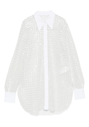 Niccolò Pasqualetti Marianne embellished shirt - White