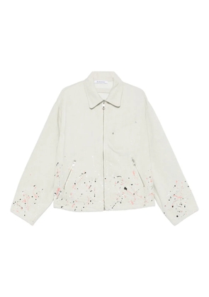 Études Studio zip-fastening overshirt - Neutrals