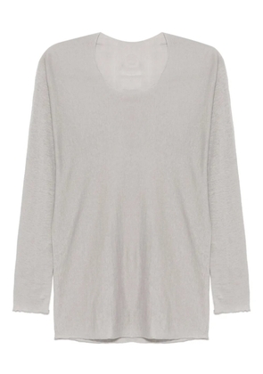 Label Under Construction lightweight T-shirt - Grey