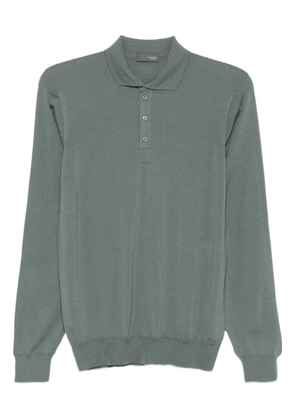 Drumohr long-sleeve polo shirt - Grey