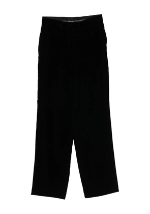 Emporio Armani velvet trousers - Black