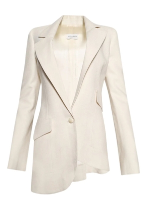 ANGELICA MONTINI STUDIOS asymmetrical blazer - White
