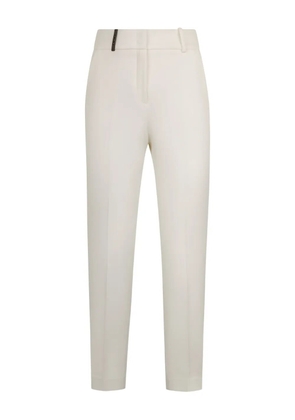 Peserico slim trousers - Neutrals