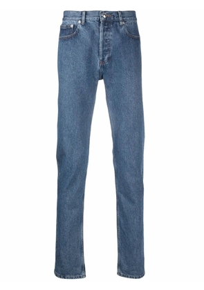A.P.C. low-rise straight-leg jeans - Blue