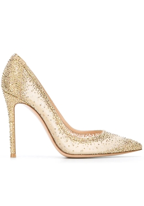 Gianvito Rossi embellished pumps - Neutrals