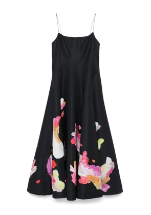 Acler abstract-print dress - Black