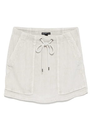 James Perse linen blend utility skirt - Grey