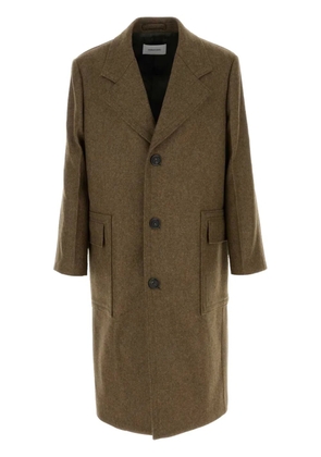 Ferragamo belted coat - Green