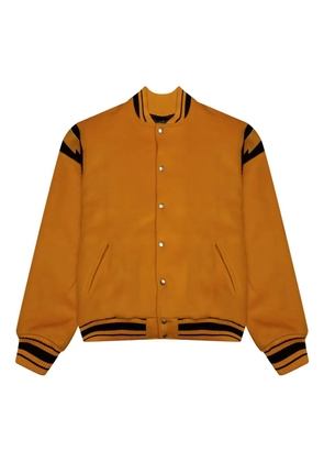 RHUDE logo-detail bomber jacket - Yellow