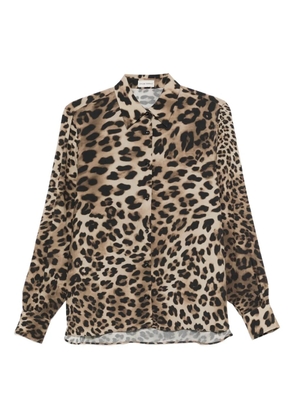 Officine Generale Elzini button shirt - Brown