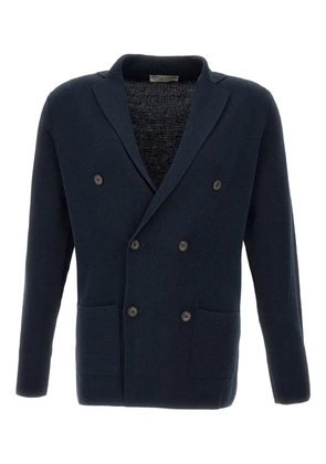 Filippo De Laurentiis double-breasted blazer - Blue