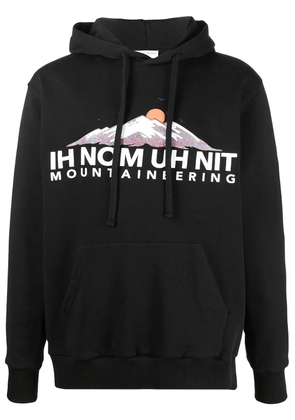 Ih Nom Uh Nit logo drawstring hoodie - Black