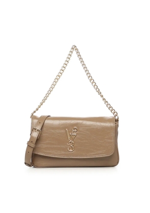 V°73 Louise logo-plaque shoulder bag - Brown