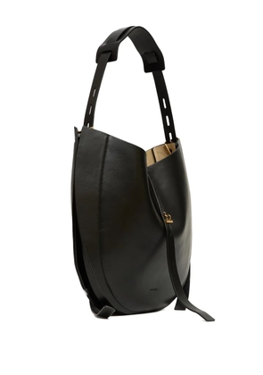 MINO BOSSI Liz leather shoulder bag - Black