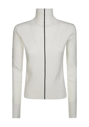 8pm jacquard knitted top - Neutrals