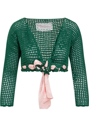 Matimì knot-detail blouse - Green