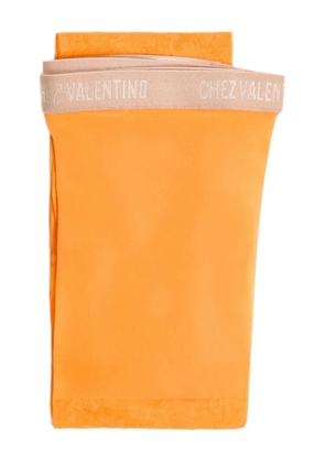 Valentino Garavani lace tights - Orange