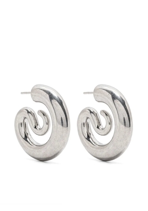 Panconesi small Serpent earrings - Silver