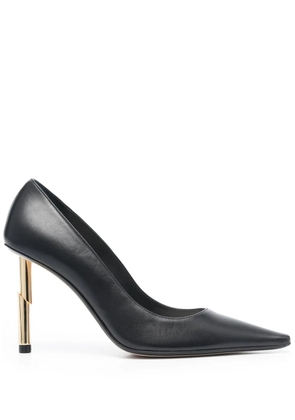 Lanvin metallic-heel pointed-toe pumps - Black