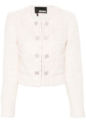 ROTATE BIRGER CHRISTENSEN sequin-embellished jacket - Pink
