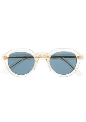 Ahlem transparent-frame design sunglasses - Yellow