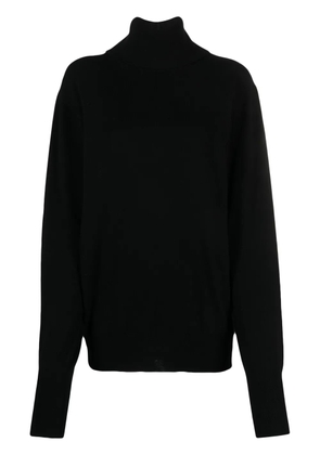 Jil Sander roll-neck cashmere jumper - Black